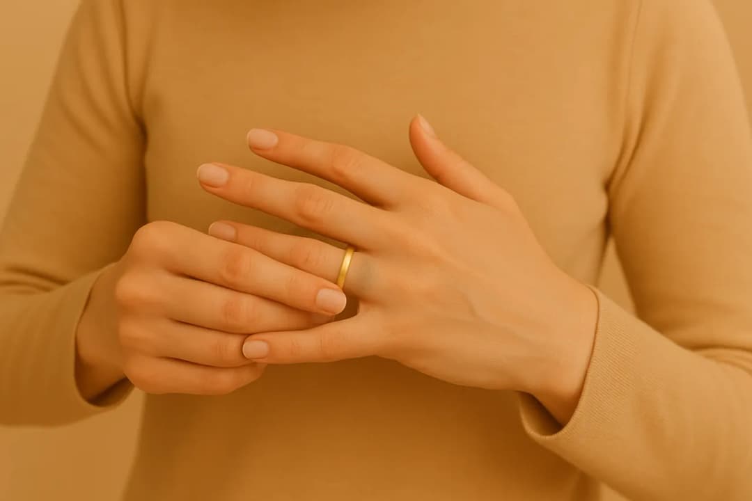 Kiedy złota biżuteria brudzi skórę? Odkryj przyczyny i doświadczenia